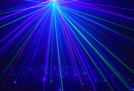 Party stage laser light